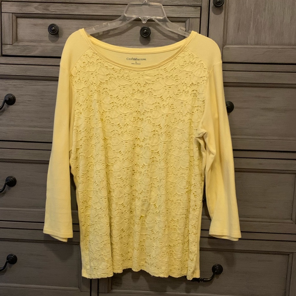 Croft and Barrow Knit Top